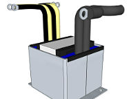 Power Converter potted in Aluminum Enclosure